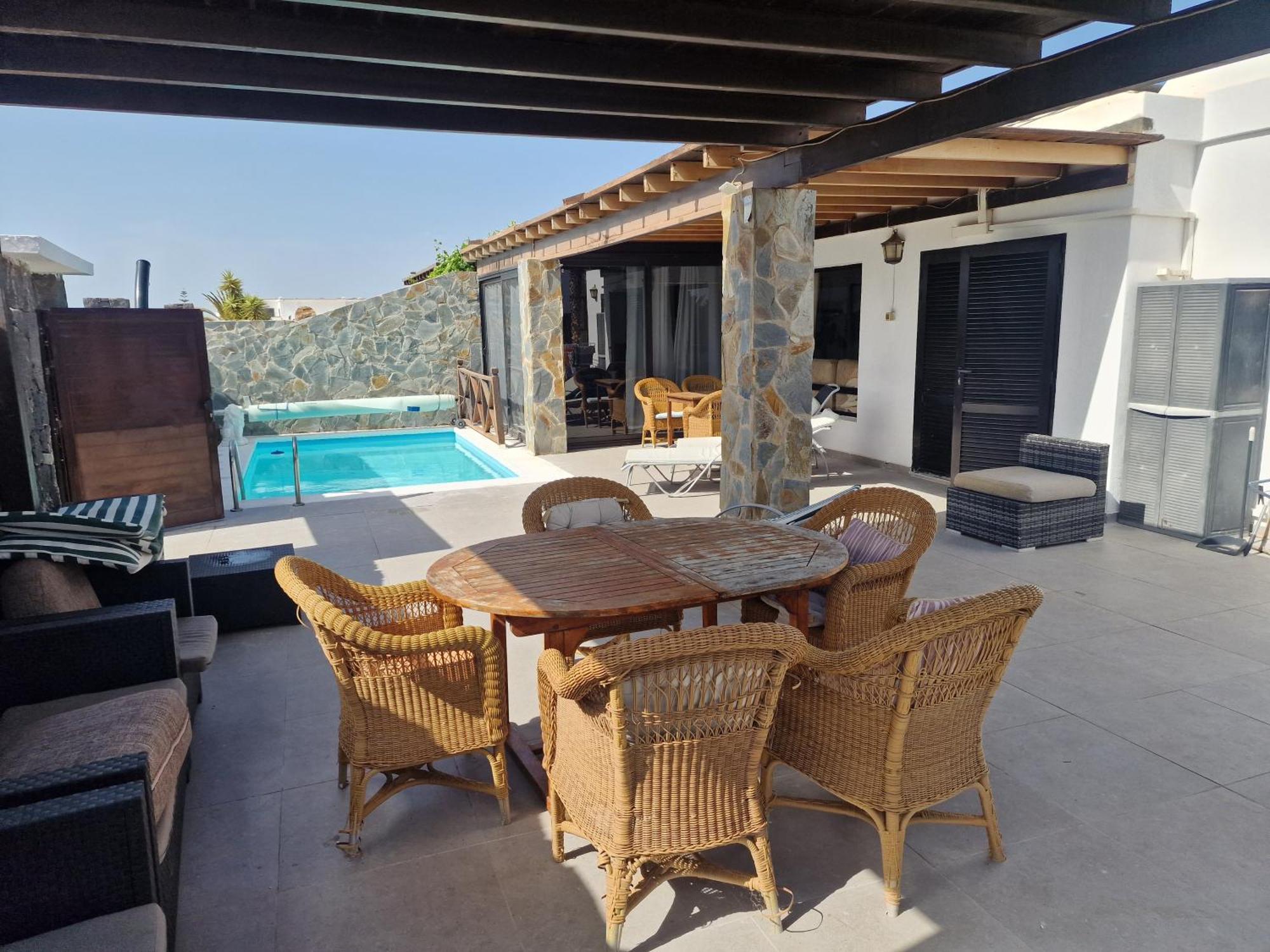 Villa Martha Casa Principal Anexa Playa Blanca  Exteriör bild
